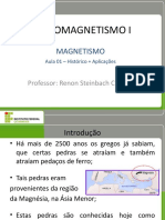 Eletromagnetismo I - Aula 01 - Histórico + Aplicações