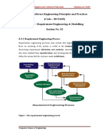 Course: Software Engineering Principles and Practices (Code: 20CS44P) Week-6: Requirement Engineering & Modelling Session No. 02 6.2.1