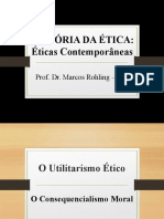 Aula 2º Ano. História Da Ética (Ética Utilitarismo)