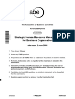 Strategic Human Resource Management For Business Organisation