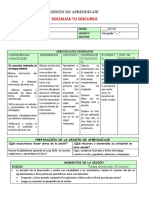 Sesion Socializa Tu Discurso