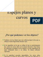 Espejos Planos y Curvos