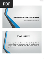 Methods of Land Use Survey