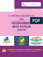 Programming With Python For Student