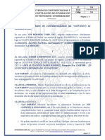 Acuerdo de Confidencialidad Raquel Generico