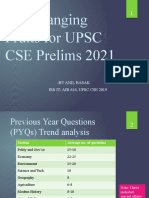 Low Hanging Fruits For UPSC CSE Prelims 2021