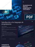 Vocabulario de Base en Programación Informática