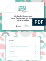 Guia de Recursos para Personas Sin Hogar de Canarias