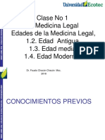 Historia de La Med Legal