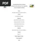 Principales Objetivos de La Constitución Política