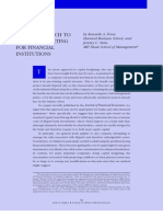 A New Approach To Capital Budgeting For Financial Institutions