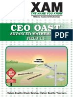 Xamonline - CEOE OSAT Advanced Mathematics Field 11 Teacher Certification Test Prep Study Guide (XAM OSAT) - XAMOnline - Com (2008)