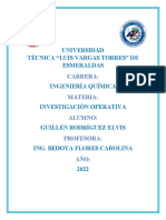 Investigación Operativa