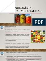 Clase 1 Tecnología de Frutas y Hortalizas