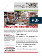 Edicion Crónica Domingo 28 de Agosto