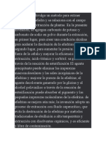 La Invención Divulga Un Método para Extraer Efedrina de La Efedra y Se Relaciona Con El Campo Técnico de La Extracción de Plantas