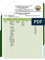 Citizens Charter GRADE 9