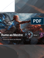 Rumo Ao Mestre - Ebook de LOL