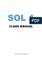 SOL 1 Class Manual