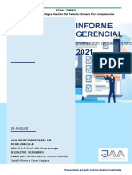 Informe Gerencial Evaluacion