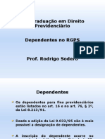 RODRIGO - AULA 11 - 03.03.20 - Dependentes - de Acordo Com A Reforma Da Previdência