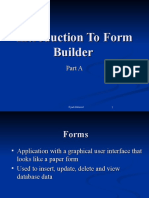 Introduction To Form Builder