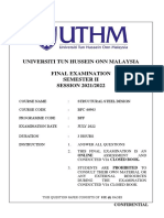 Universiti Tun Hussein Onn Malaysia Final Examination Semester Ii SESSION 2021/2022