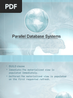 Parallel Database