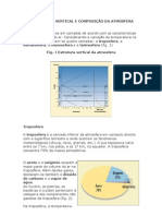 A Estrutura Vertical e Composição Da Atmosfera