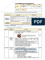 Día 1 - Sesión Lunes 15 de Agosto-Matemática