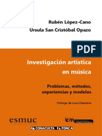 LOPEZ-CANO e OPAZO Investigacion Investigacion Musical