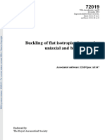 Buckling of Flat Isotropic Plates Under Uniaxial and Biaxial Loading