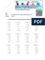 Soal Penjumlahan Pecahan Level 2 A