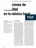 Fessel (2000) Condiciones de Linealidad en Musica Tonal