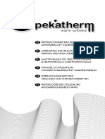 Pekatherm Manual Almohadillas y Calientacamas