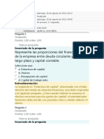 Auoevaluació 1 de Finanzas Corporativas