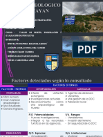 Factores Del Sitio Pumacayan