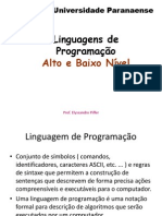 Linguagem de Alto e Baixo Nível