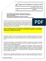 Atividade de Pesquisa - Segurança Do Trabalho Na Construção Civil