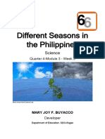 Different Seasons in The Philippines: Science