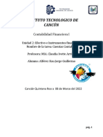 Unidad 2 - Efectivo e Instrumentos Financieros-Tarea2-Cuentas Contables