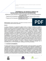 O Canteiro Experimental No Desenvolvimento de Tecnologias Construtivas Sustentáveis