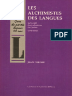 Les Alchimistes Des Langues