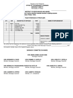 BARANGAY PROCUREMENT FORM NO. Bascos Trading 10 August 2022