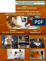 La Multidimensionalidad Del Arte Educación y Aprendizaje