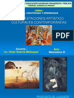 Manifestaciones Artístico Culturales Contemporáneas