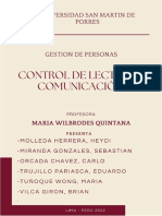 Comunicacion - Control de Lectura