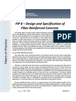 FIP 8 Design and Specification of Fiber Reinforced Concrete 0219