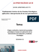 Semana 1 - Pruebas Psicológicas 2