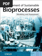 Development of Sustainable Bio Processes Modeling and Assessment